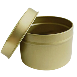 Candle Tin With Lid |  4 OZ Candle Making Container